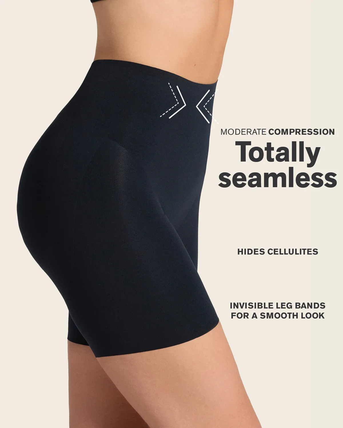 Seamless Butt Lifter Shaper Short