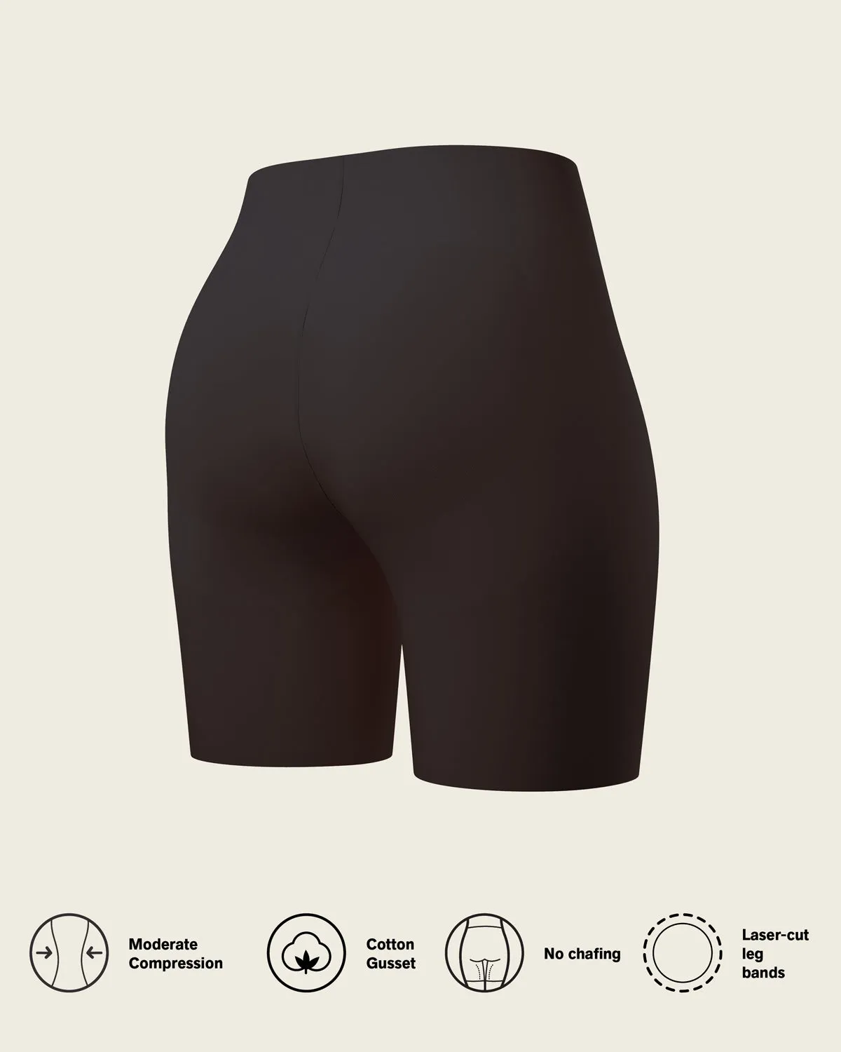 Seamless Butt Lifter Shaper Short
