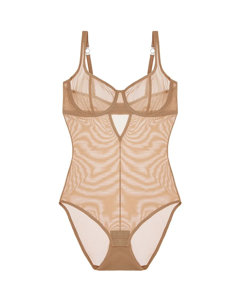 Seductive Silhouette High Leg Bodysuit