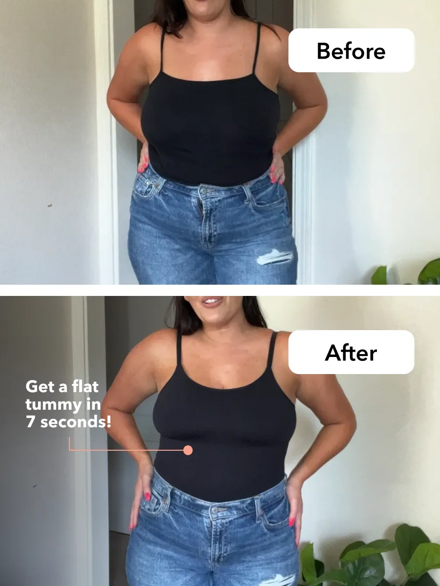 Shapermint Essentials All Day Every Day Scoop Neck Cami - Wear Test