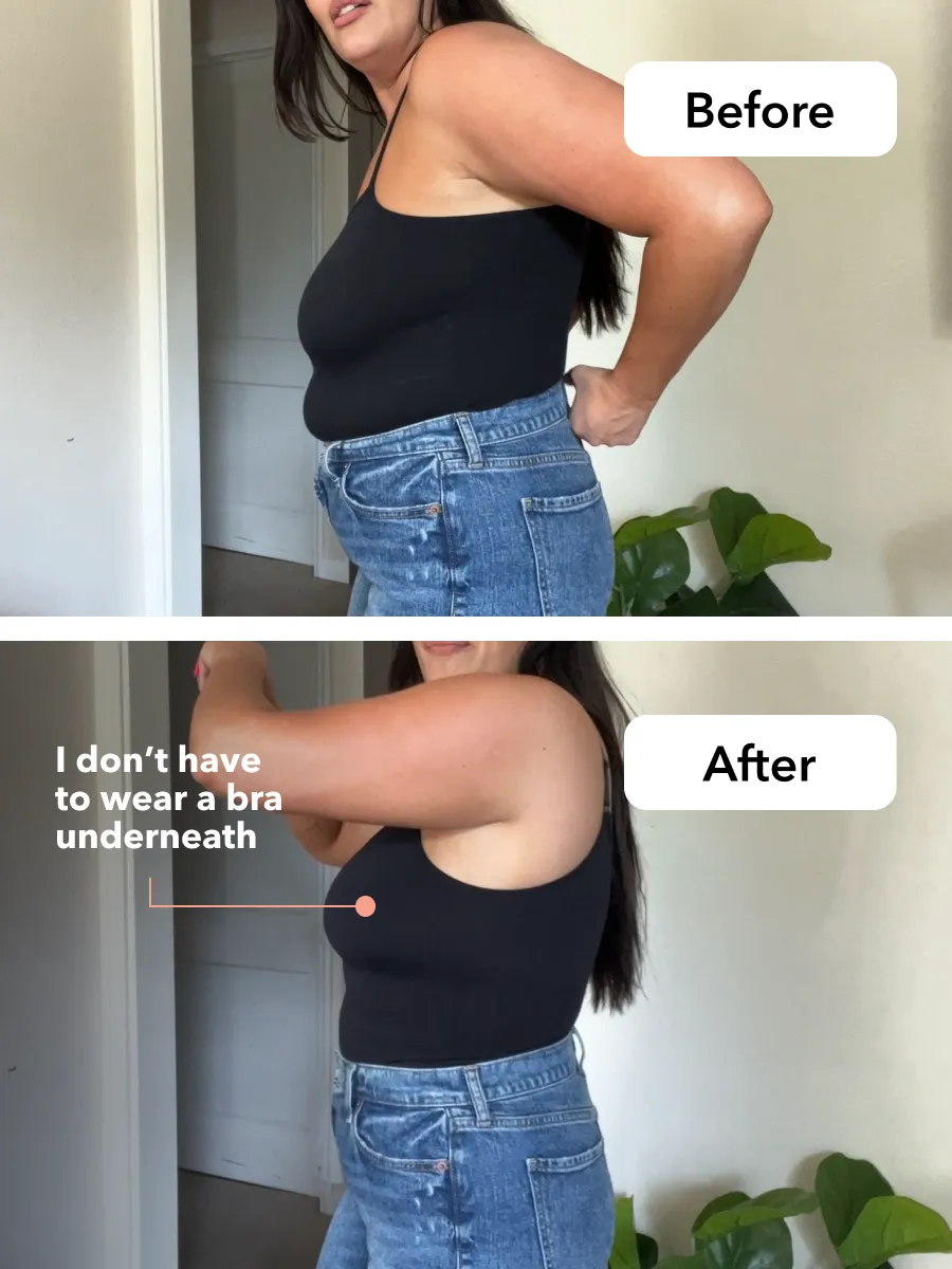 Shapermint Essentials All Day Every Day Scoop Neck Cami - Wear Test