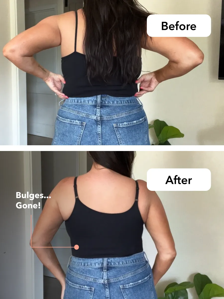 Shapermint Essentials All Day Every Day Scoop Neck Cami - Wear Test