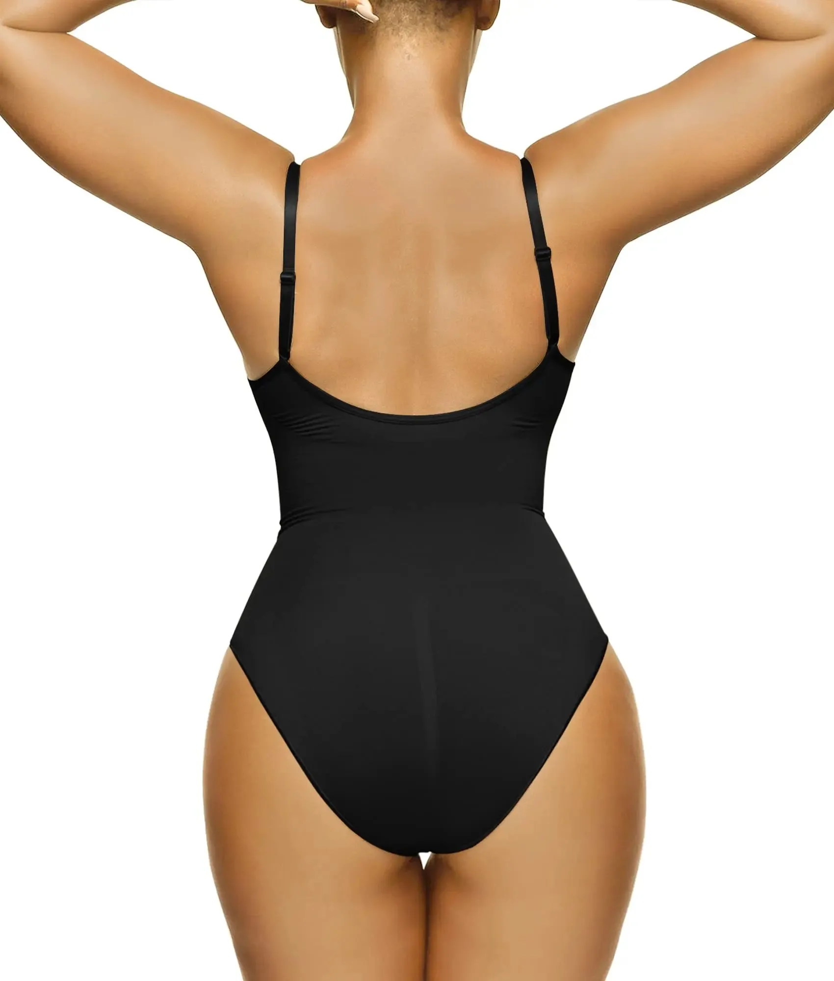 SHAPERX Bodysuit for Women Tummy Control Shapewear Seamless Sculpting Briefs Body Shaper