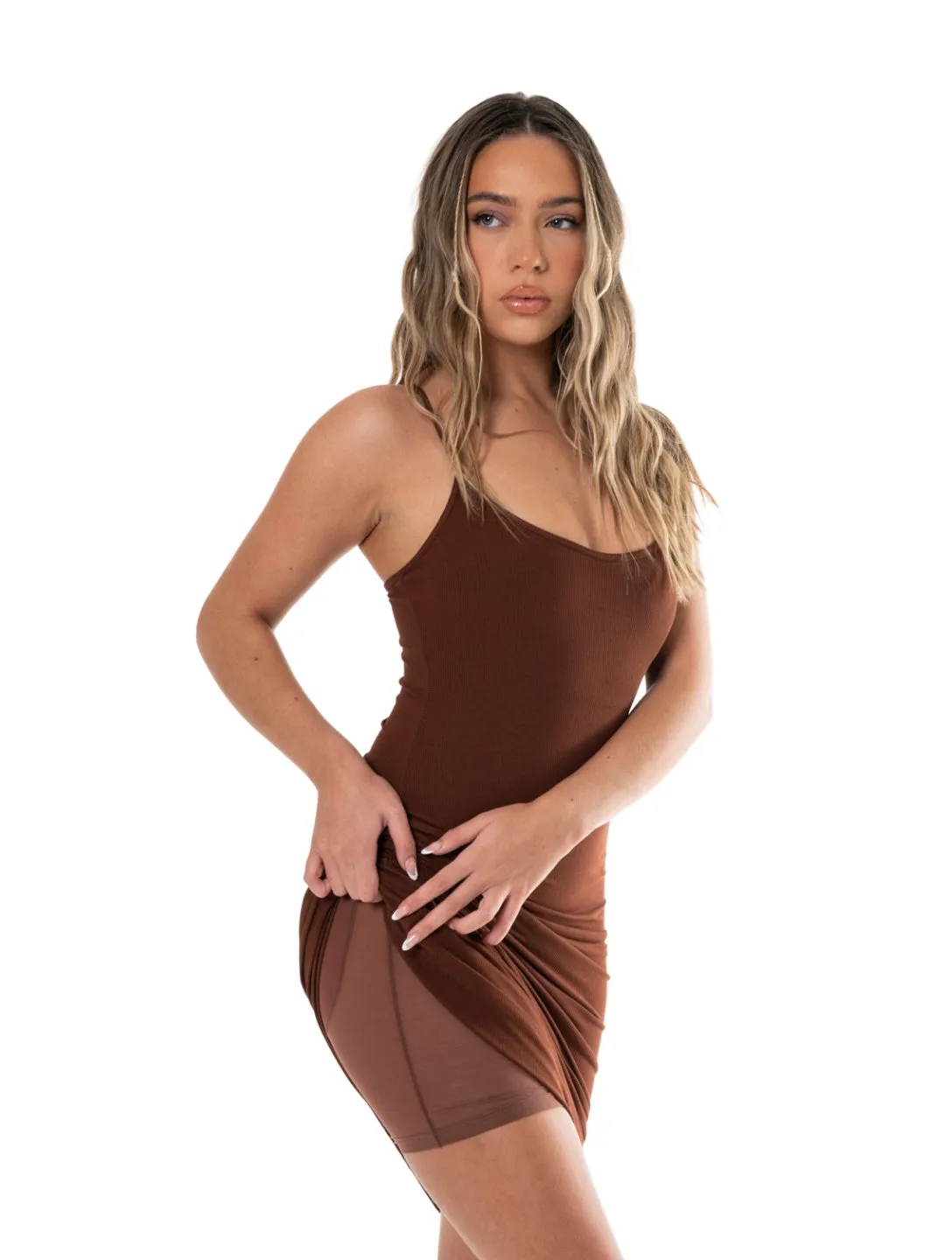Shapewear Slip Maxi Dress