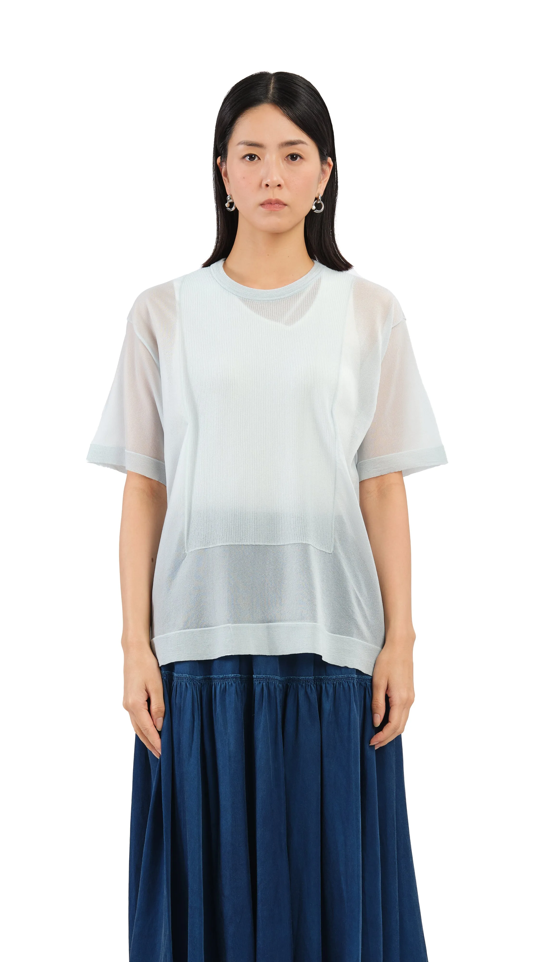 Sheer Knit Tee