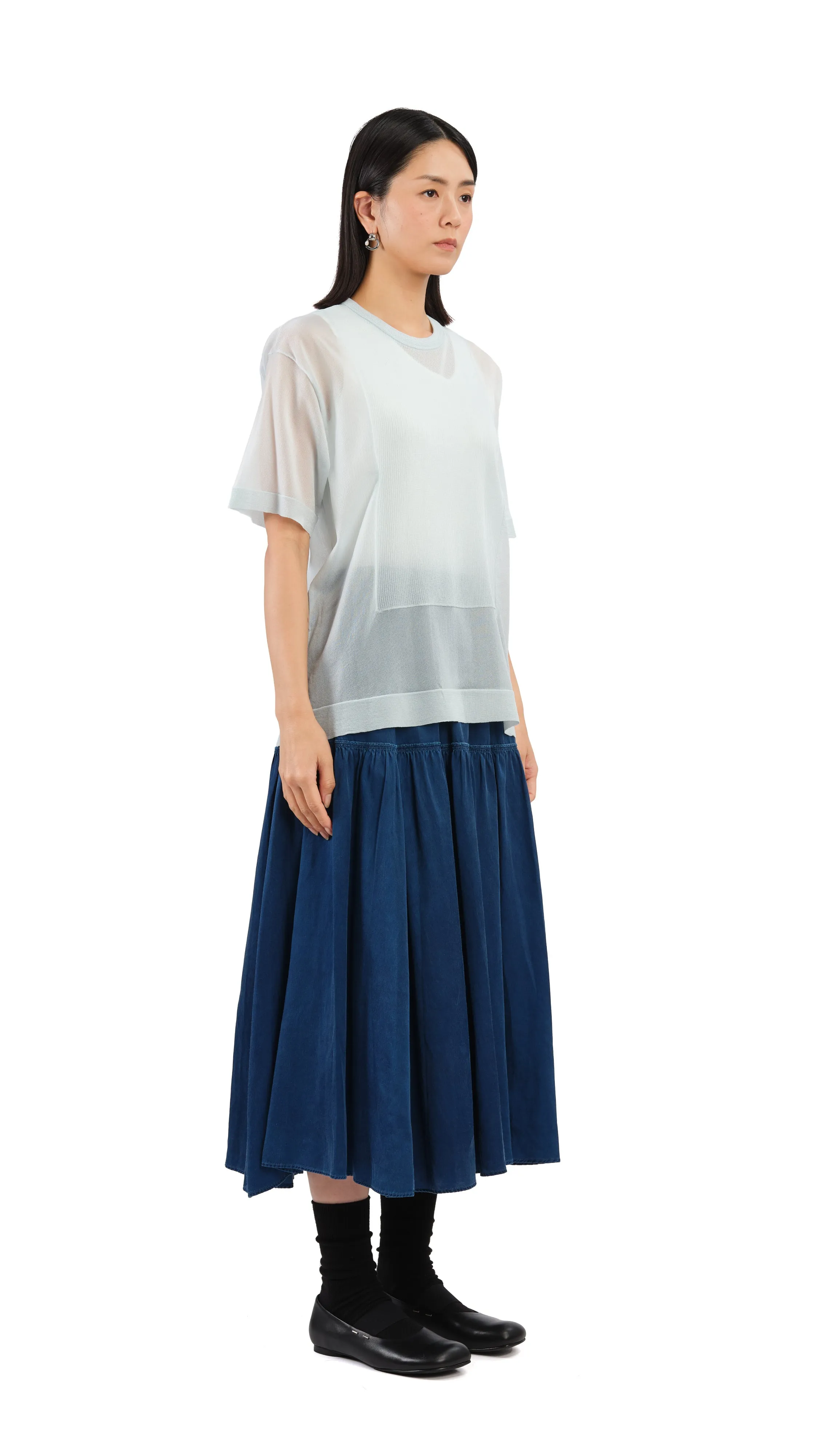 Sheer Knit Tee