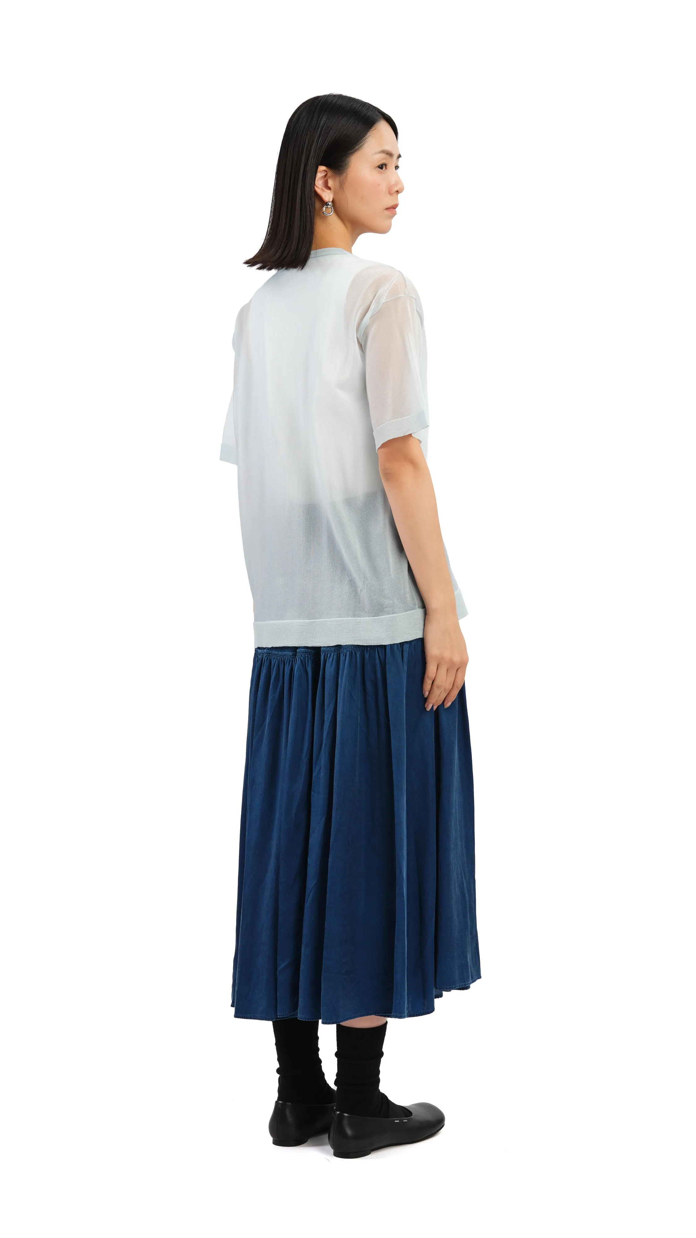 Sheer Knit Tee