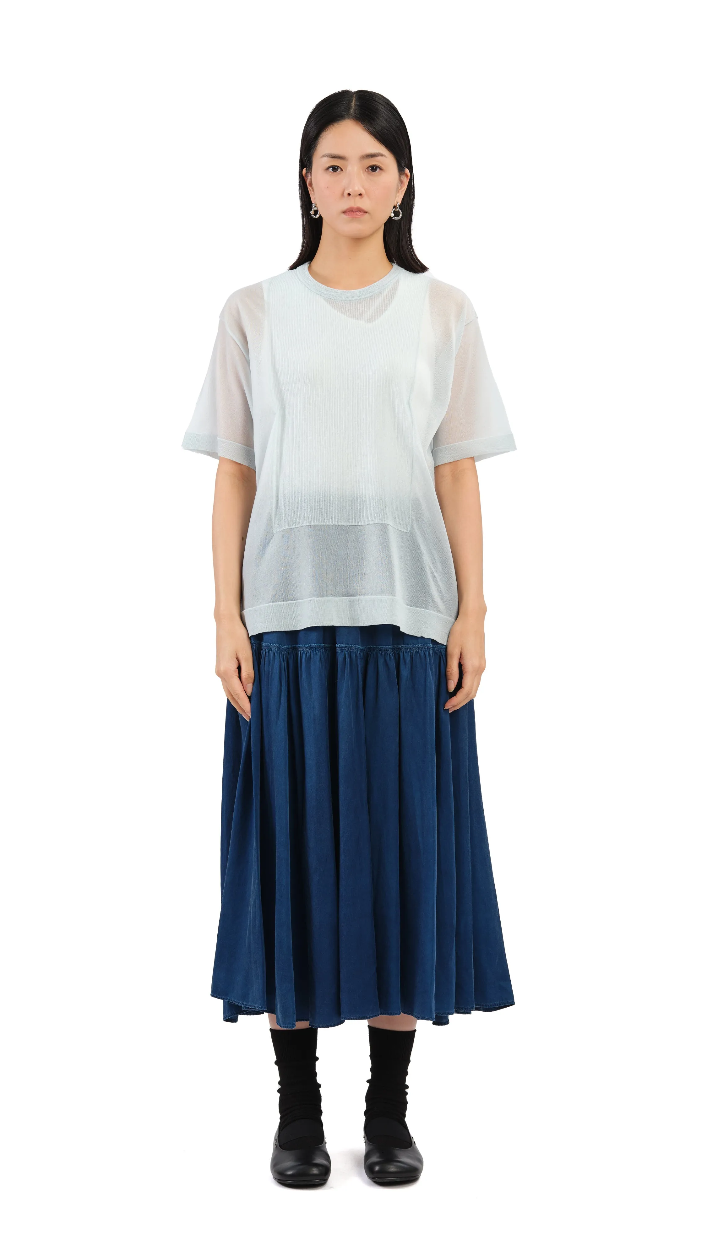 Sheer Knit Tee