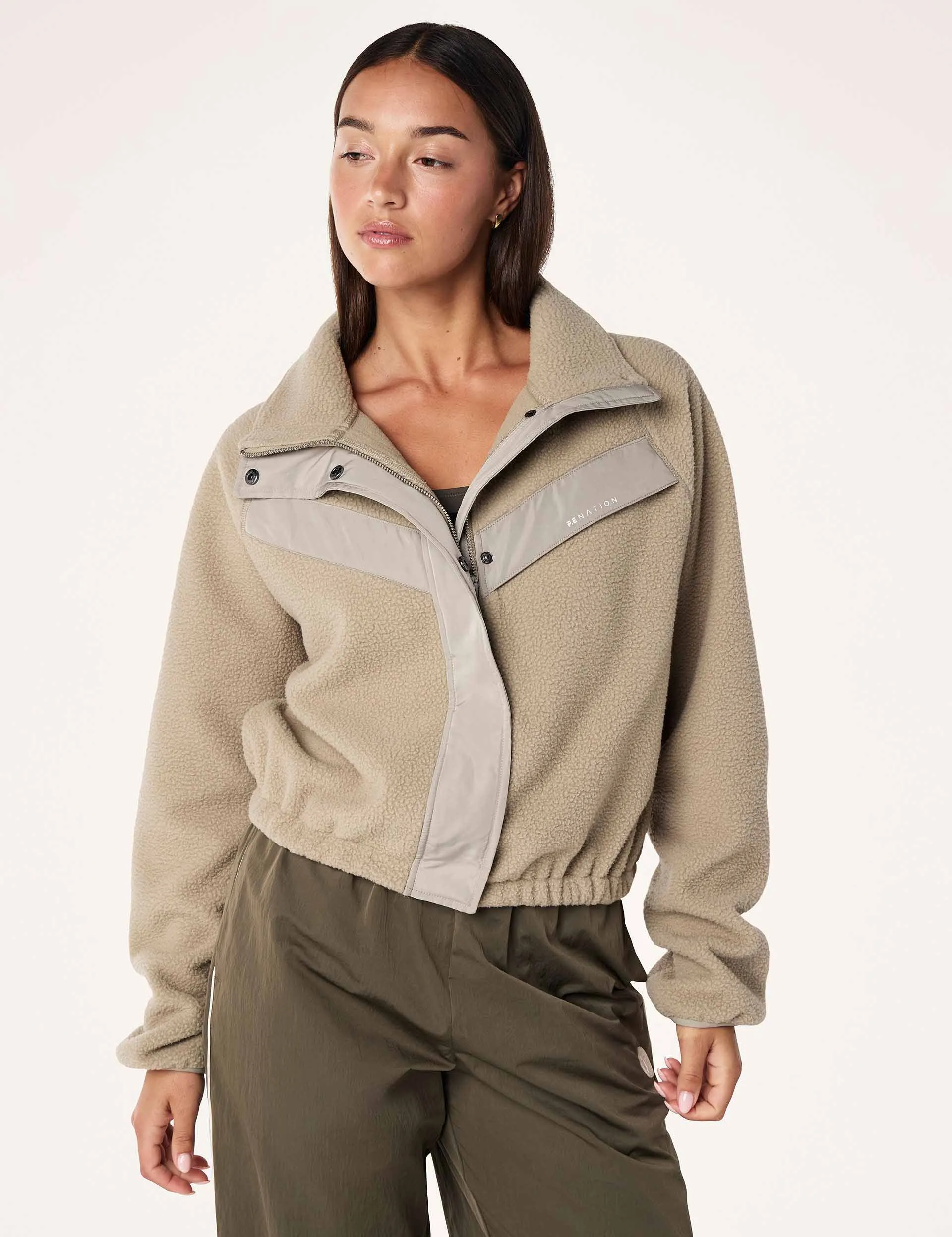 Shelter Sherpa Jacket - Oxford Tan