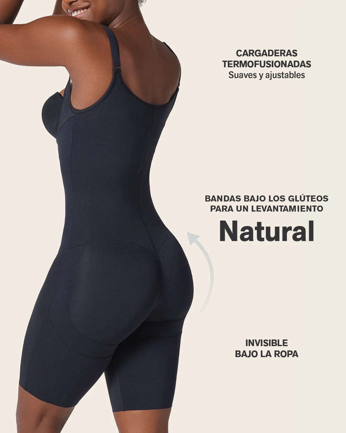 Short Bottom Sculpting Butt Lifting Body Shaper