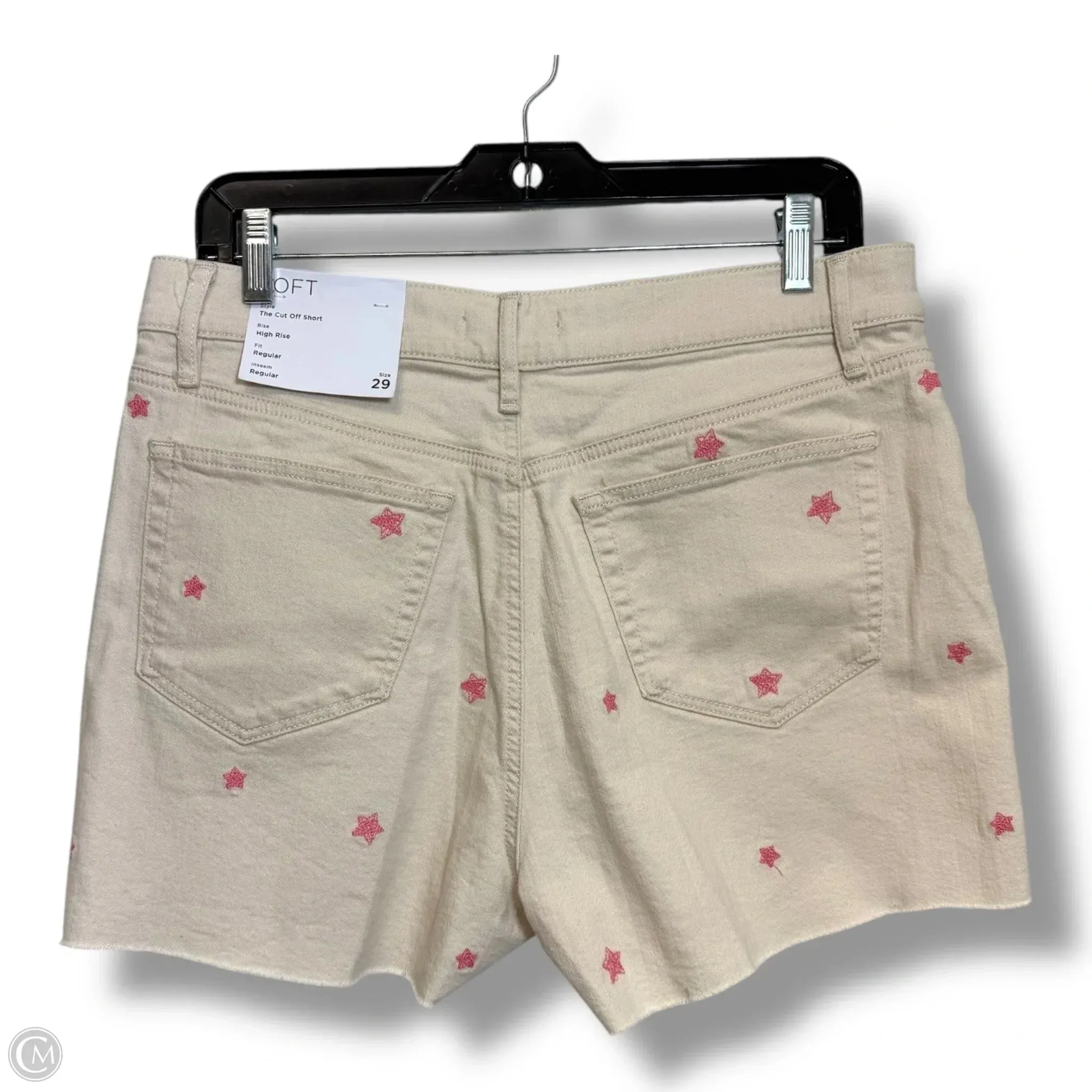 Shorts By Loft In Ivory, Size: 8