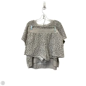Shorts Set By Tek Gear In Animal Print, Size: L