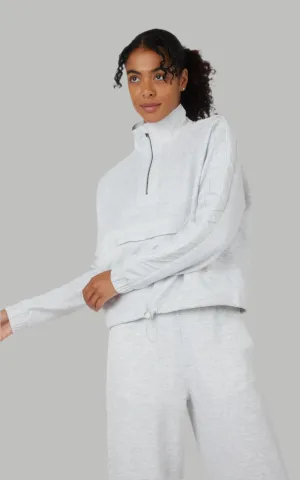 Softlite Half Zip with Contrast Paneling
