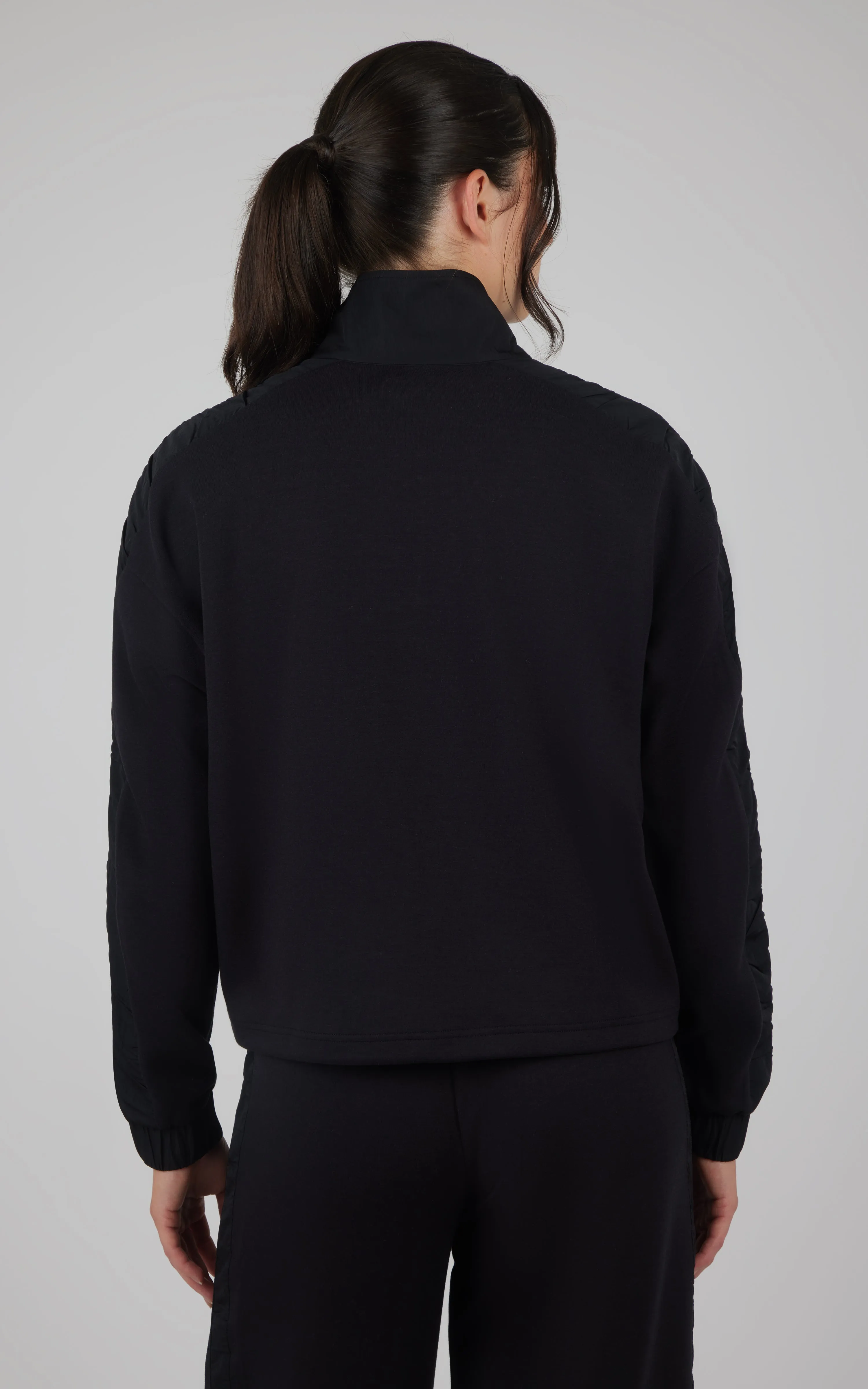 Softlite Half Zip with Contrast Paneling