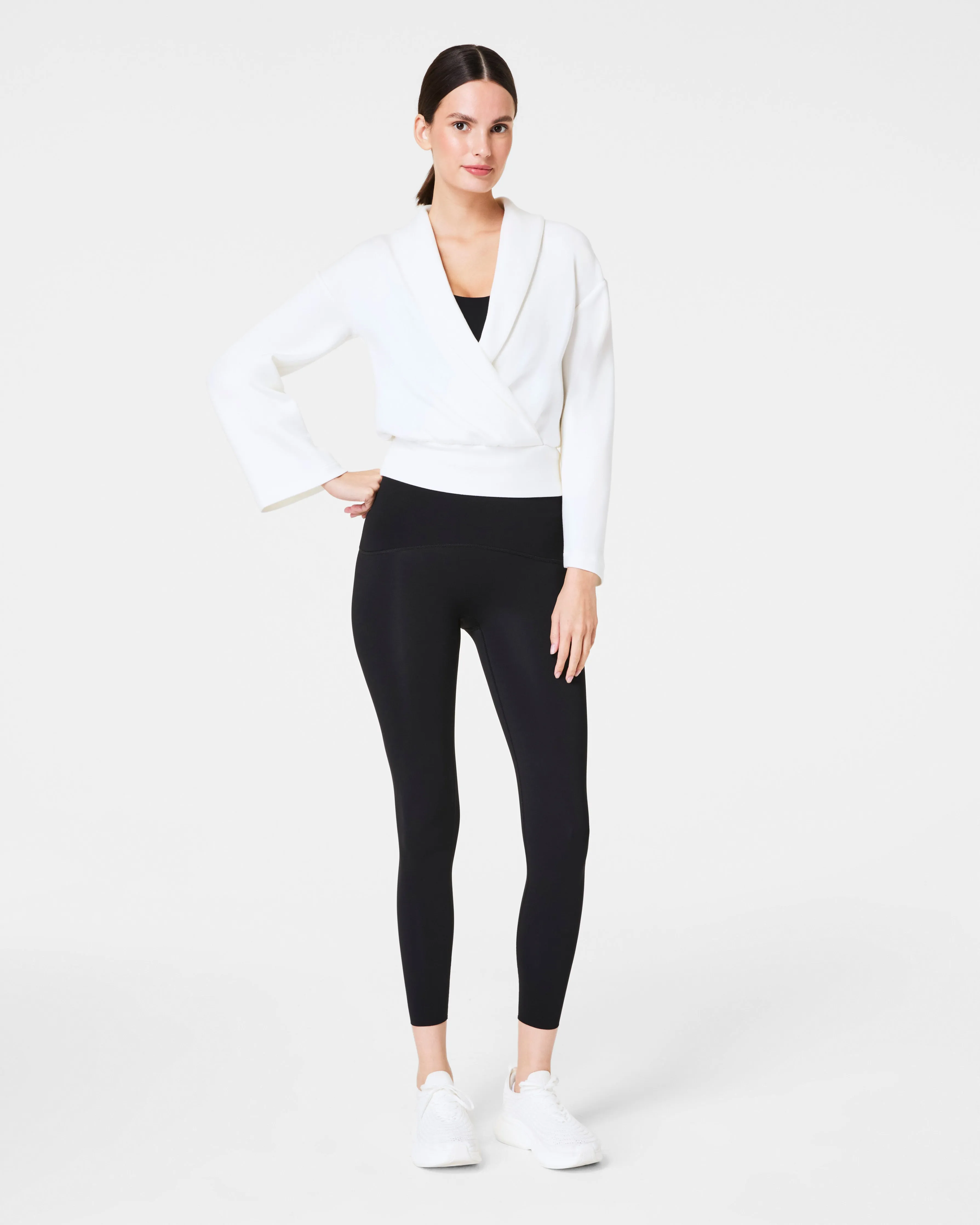 SPANX® AirEssentials Shawl Collar Wrap Top