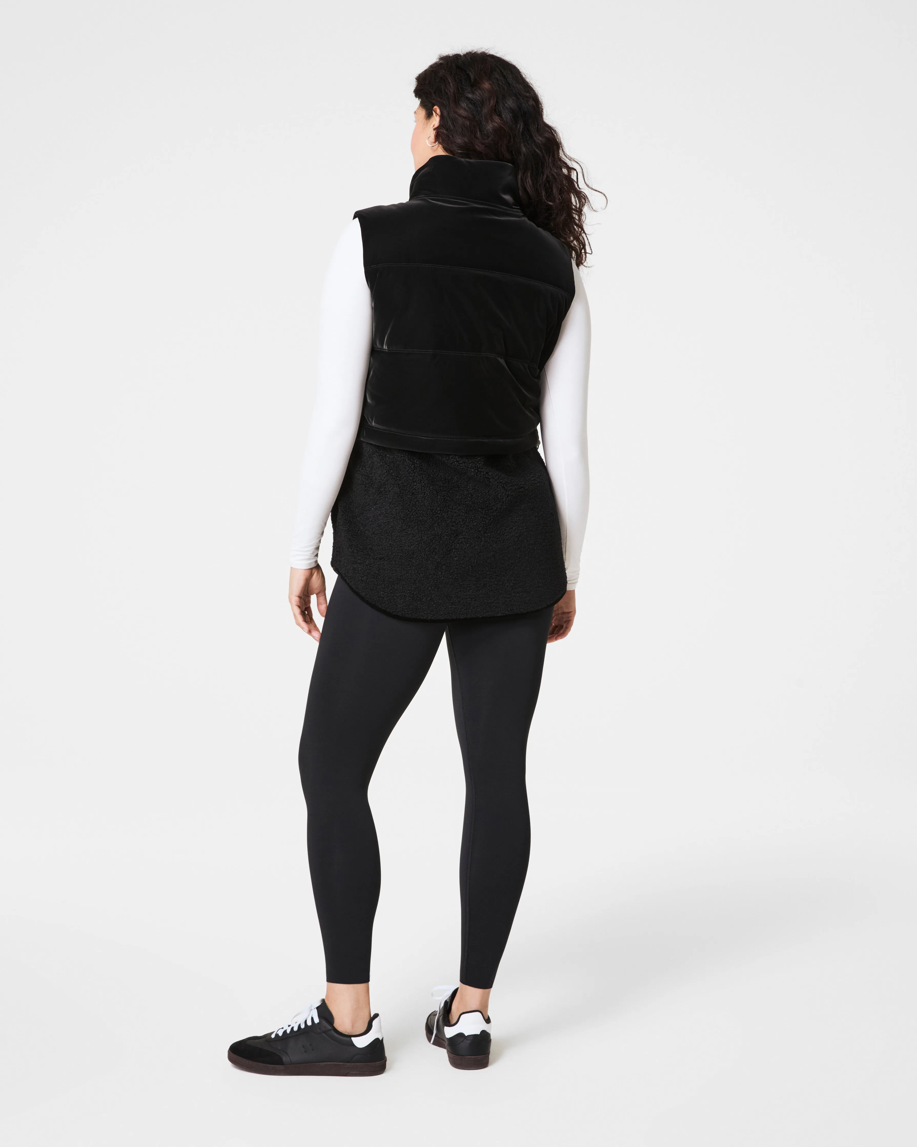 SPANX® Two-In-One Velour Fleece Vest