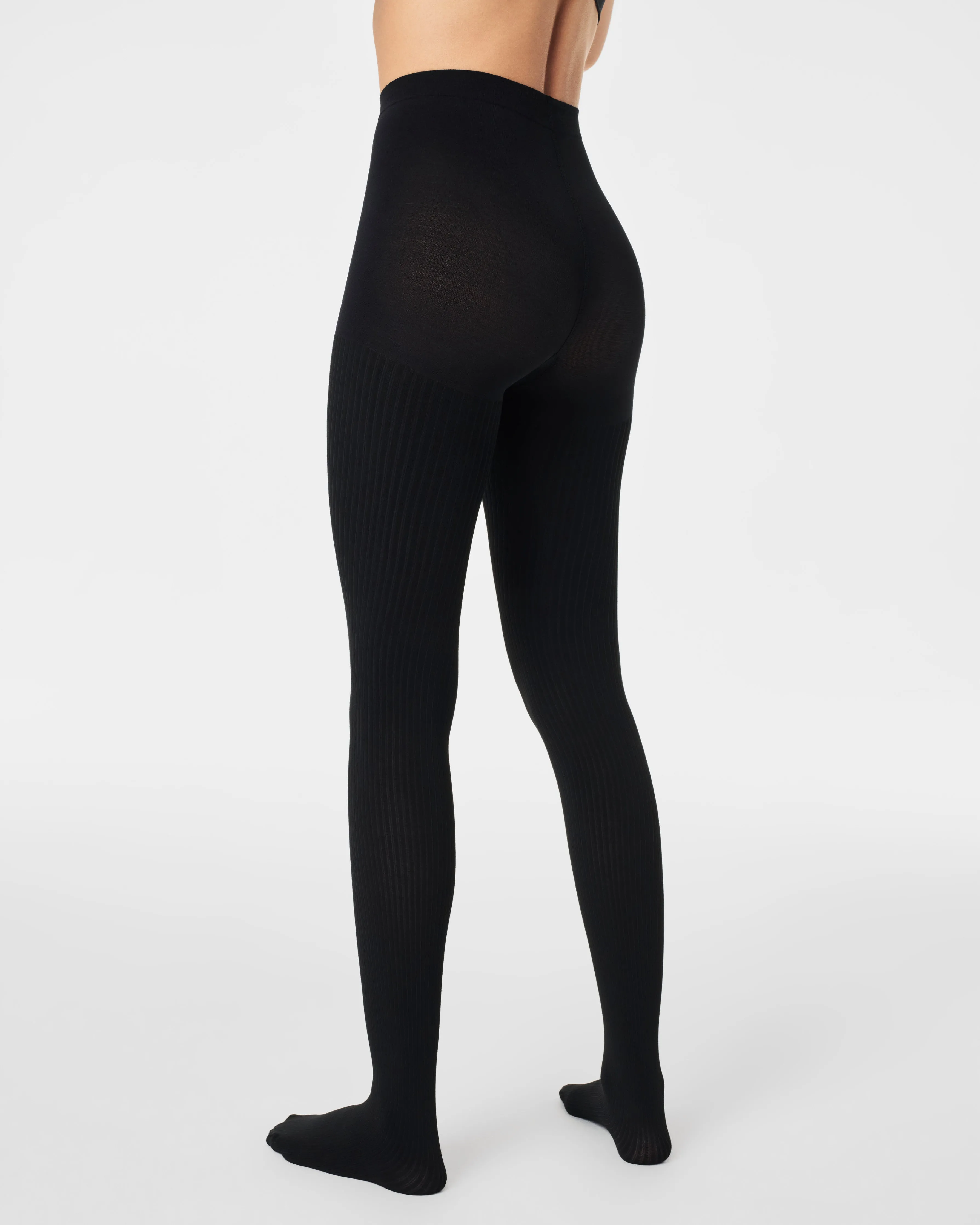 SPANXshape™ Rib Knit Shorty Tights