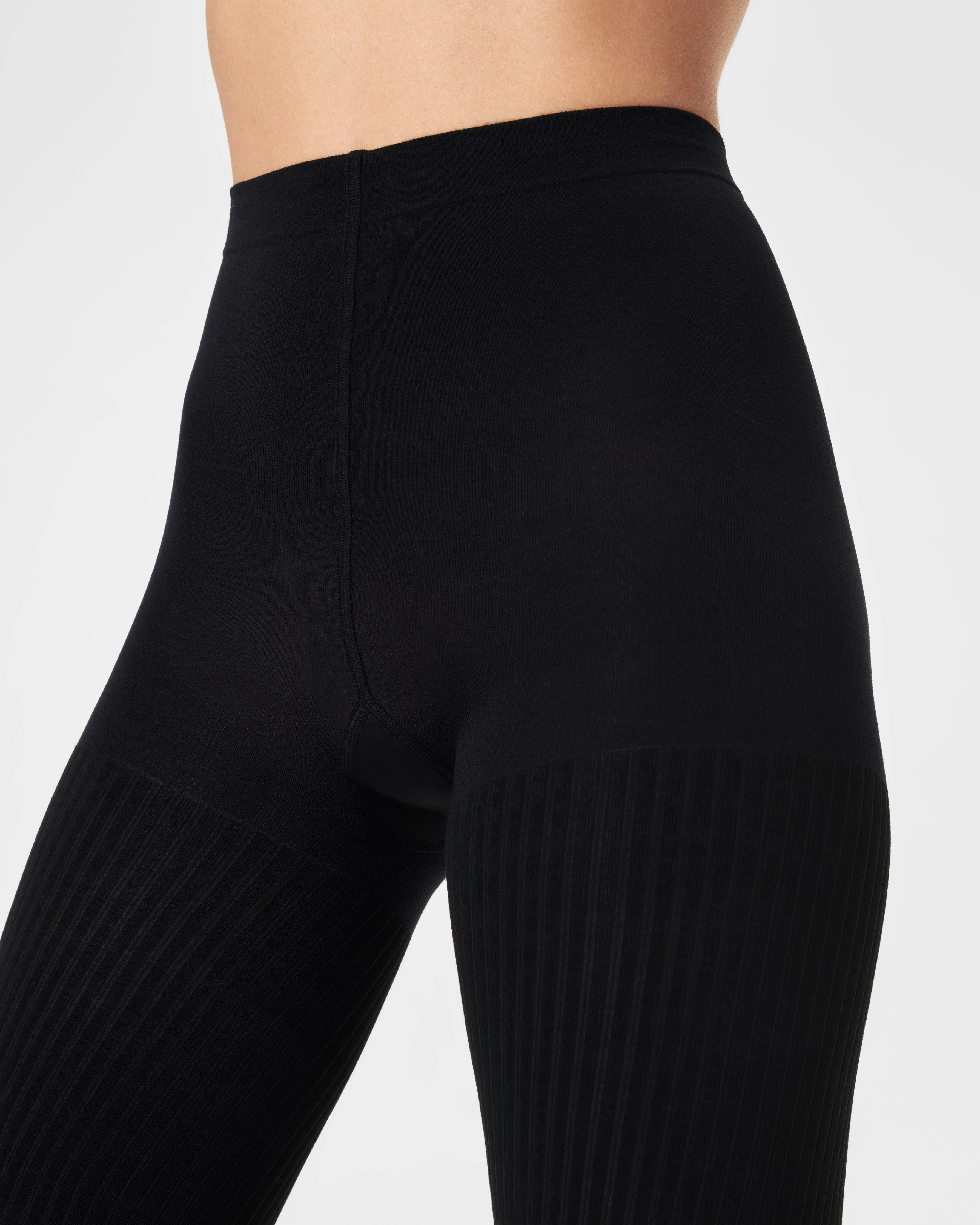SPANXshape™ Rib Knit Shorty Tights