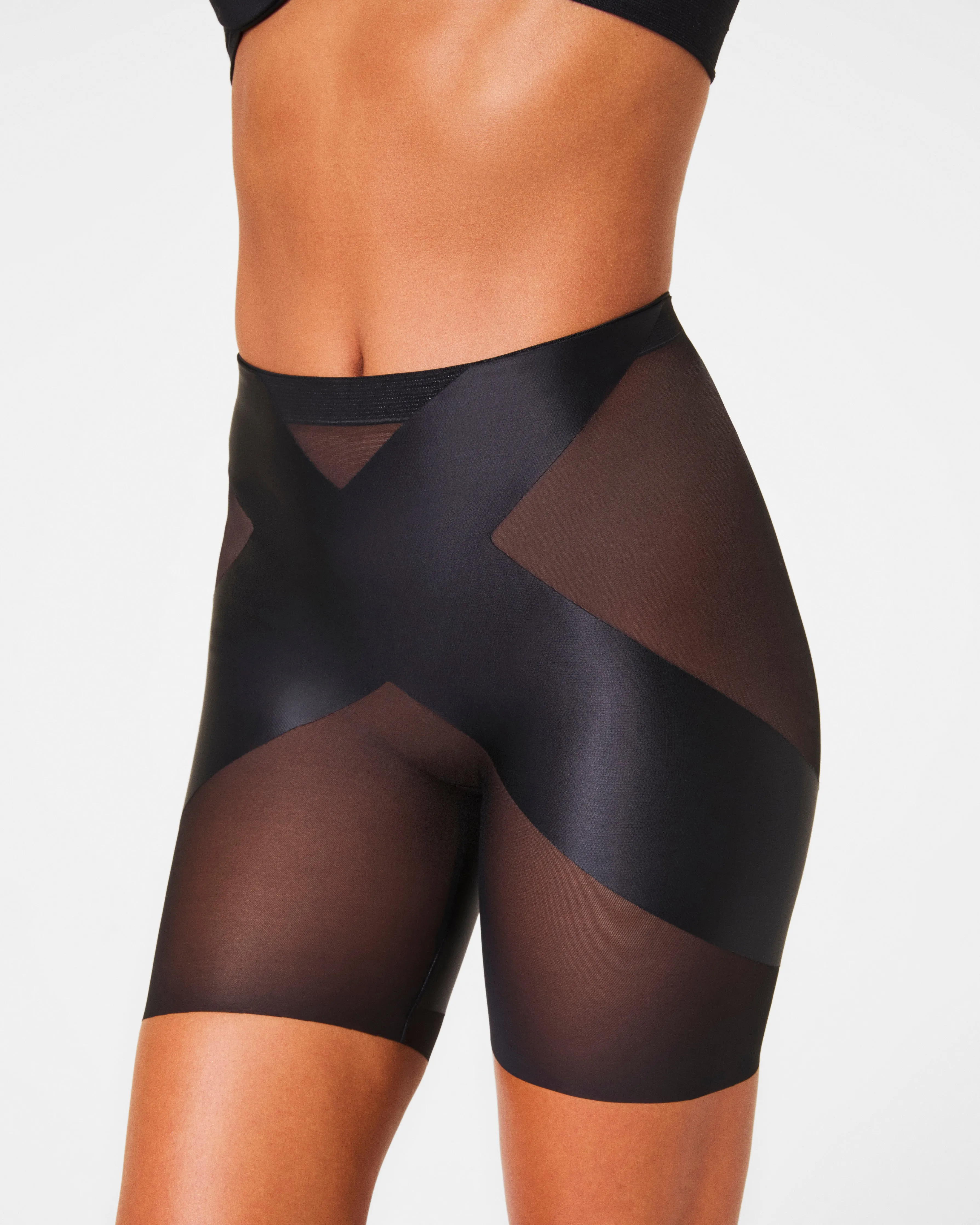 SPANXshape™ Satin-X™ Mid-Thigh Short