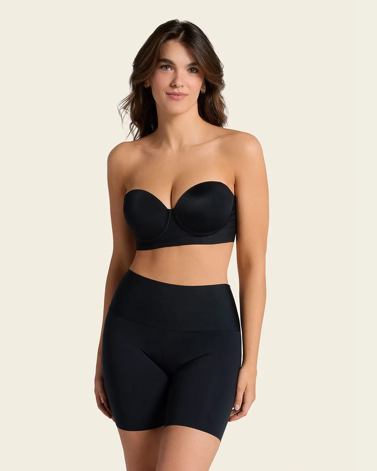 Stay-In-Place Seamless Slip Short