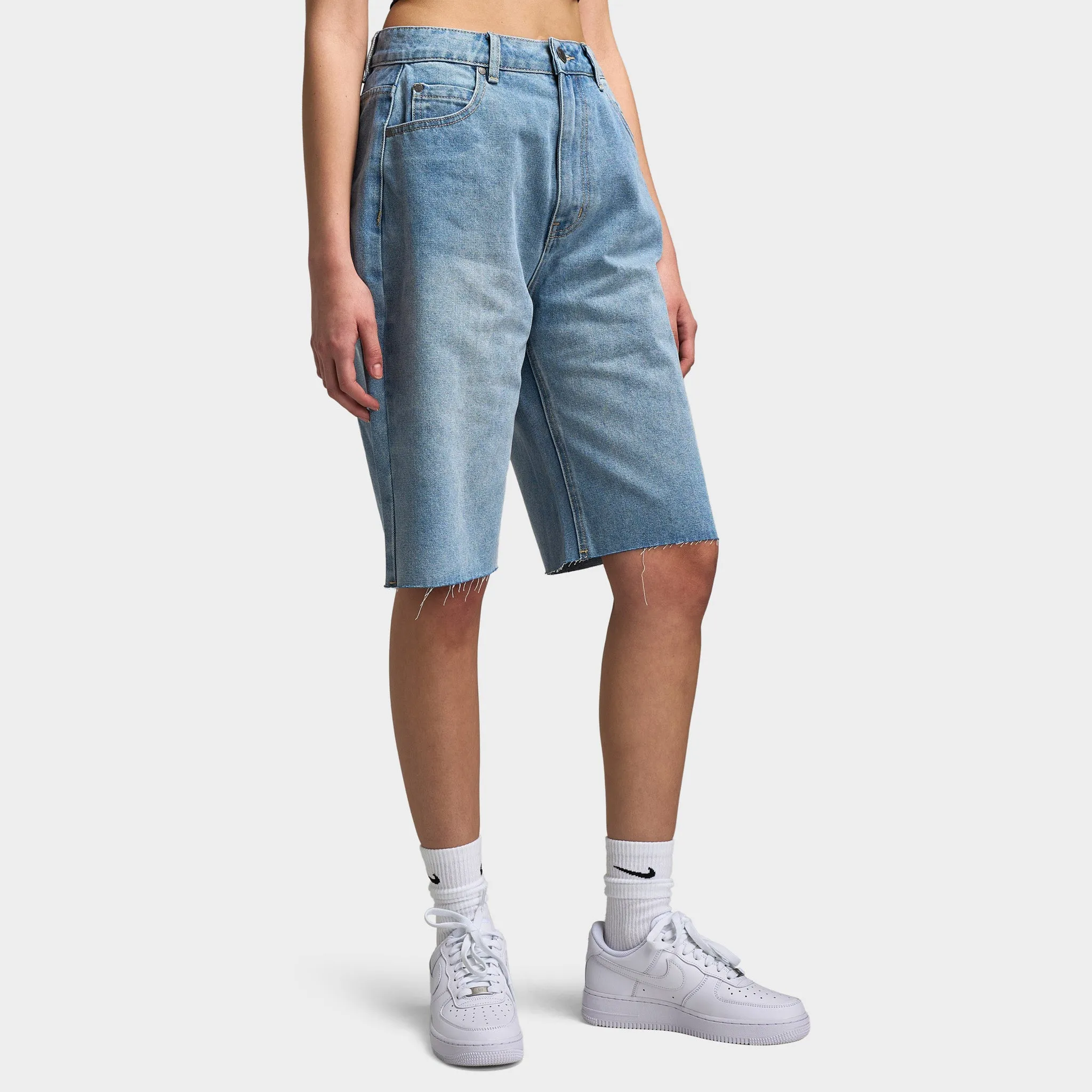 Supply & Demand Womens' Bleek Denim Shorts / Light Wash Denim