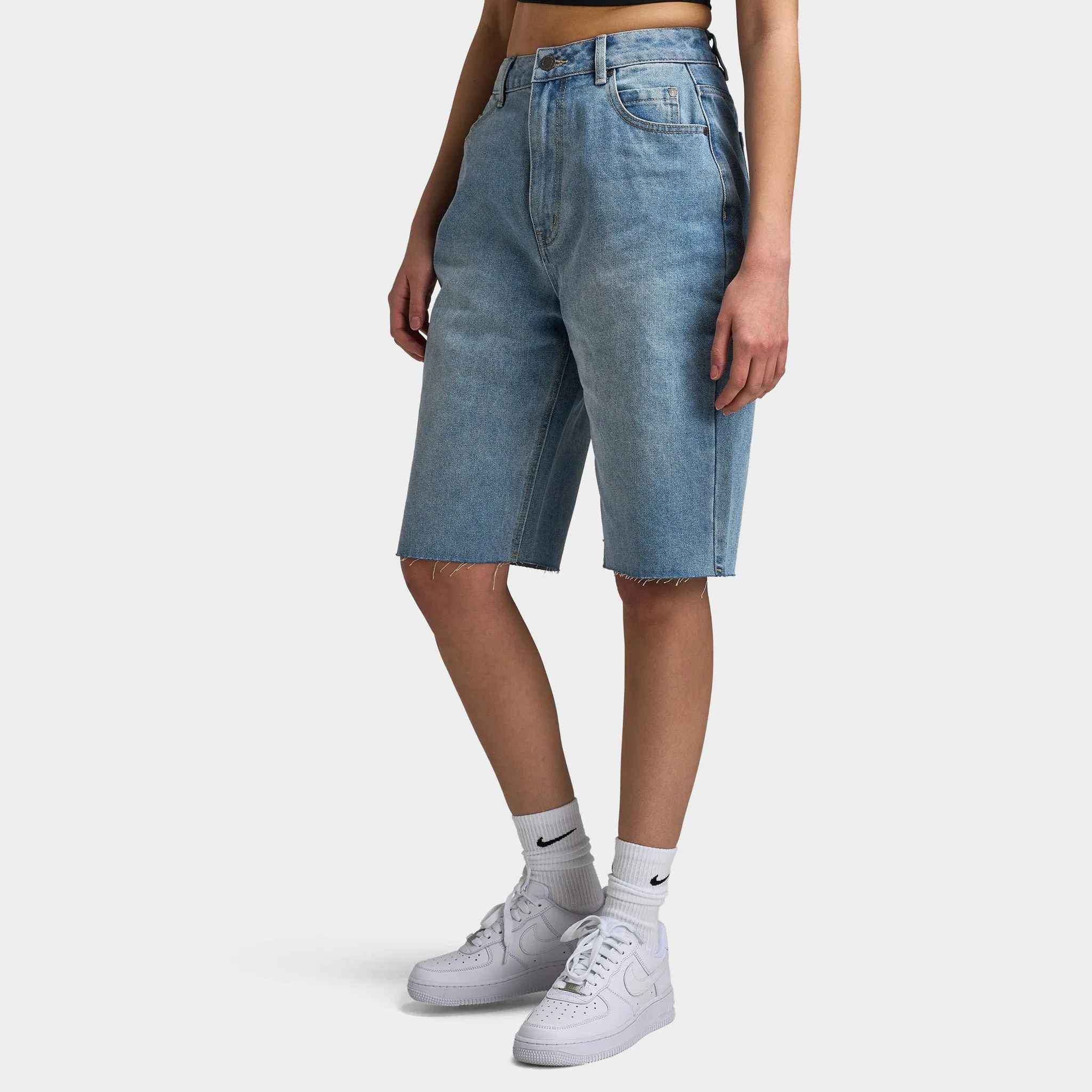 Supply & Demand Womens' Bleek Denim Shorts / Light Wash Denim