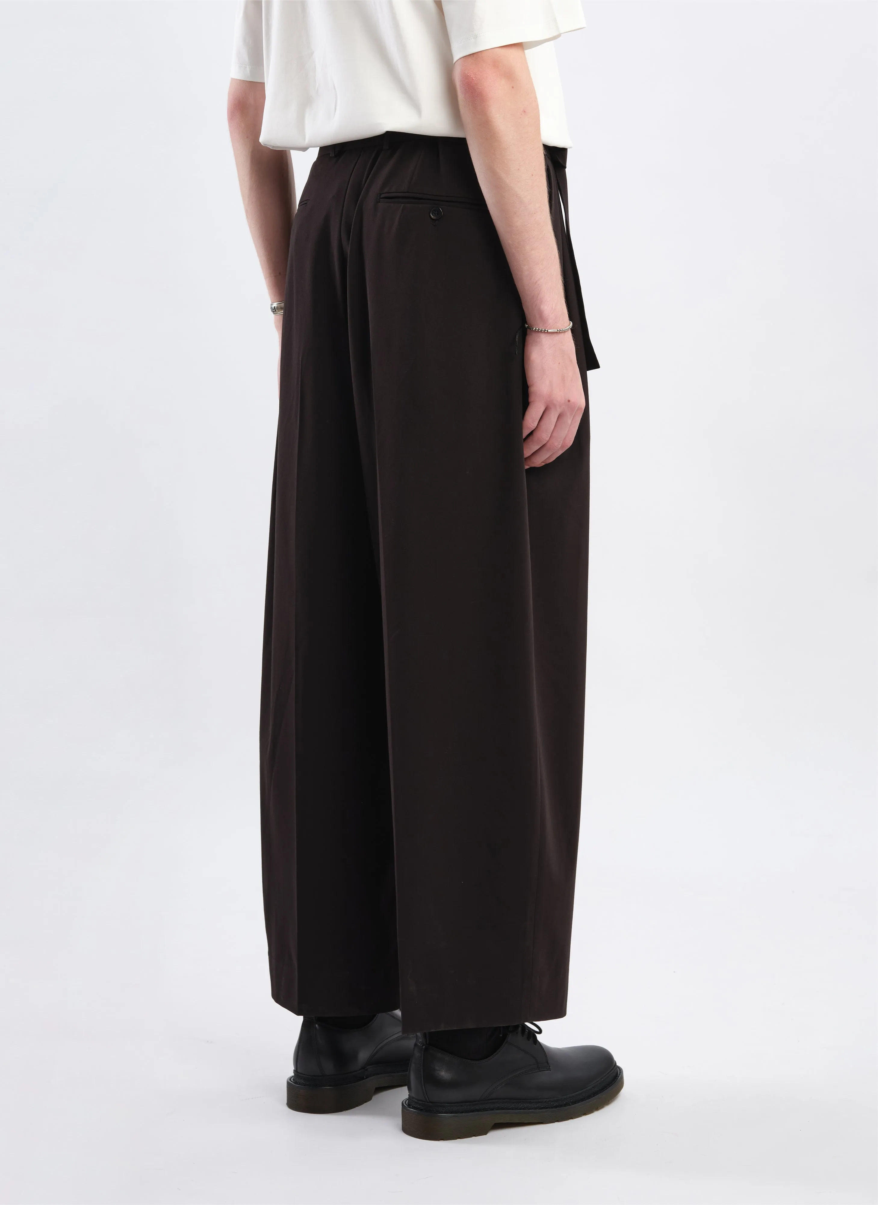 Tencil Cotton Polyester Spandex Wide Pants