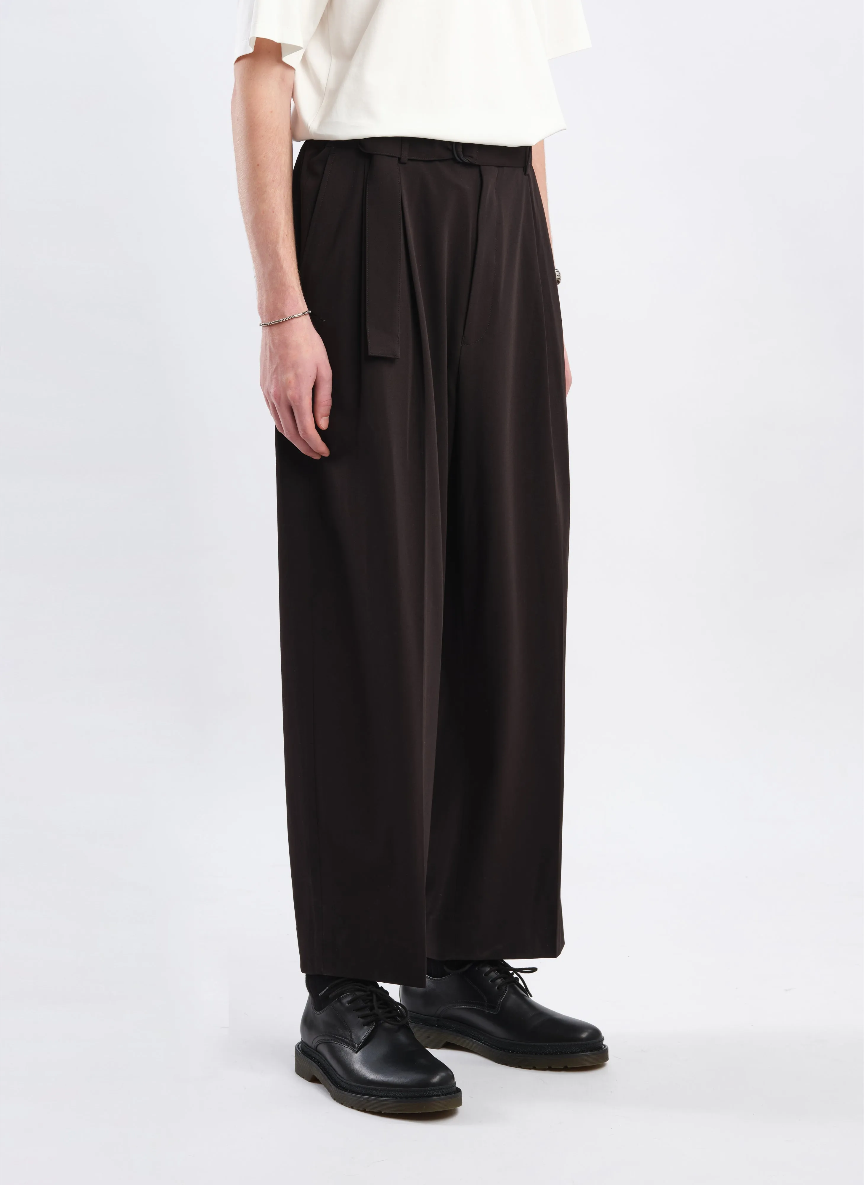 Tencil Cotton Polyester Spandex Wide Pants