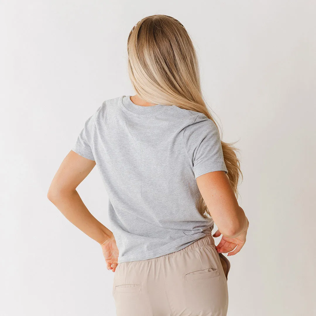 Texas Basic Graphic T-Shirt, Heather Grey