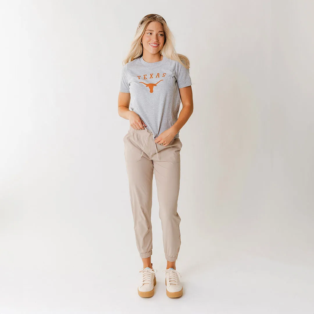 Texas Basic Graphic T-Shirt, Heather Grey