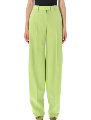 The Attico High-Rise Wide-Leg Pants