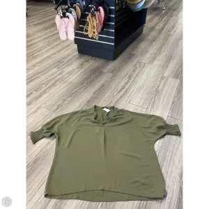 Top 3/4 Sleeve By Clothes Mentor In Green, Size: L