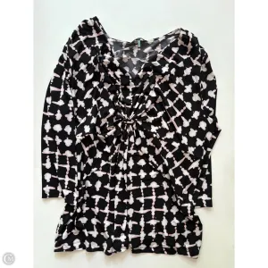 Top Long Sleeve By Daisy Fuentes In Black, Size: 2x