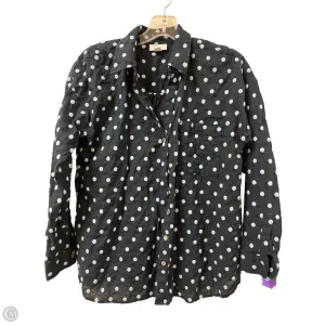 Top Long Sleeve By J. Jill In Navy, Size: Sp