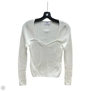 Top Long Sleeve By Old Navy In Ivory, Size: M