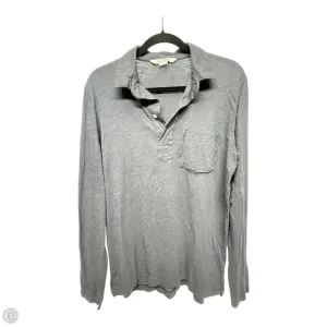 Top Long Sleeve By Zadig And Voltaire In Grey, Size: M