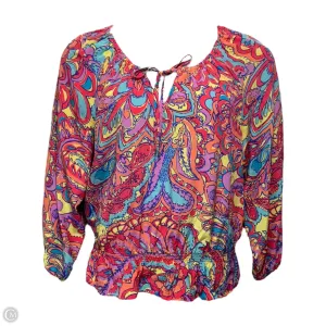 Top Long Sleeve Designer By Lilly Pulitzer In Multi-colored, Size: M