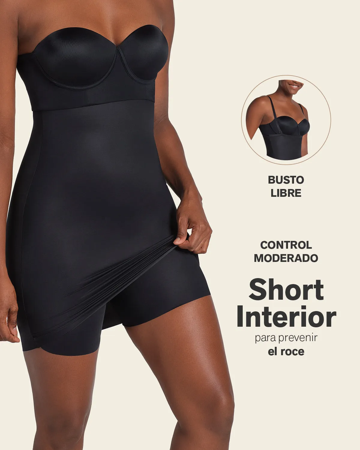 Undetectable Sculpting Skort Slip