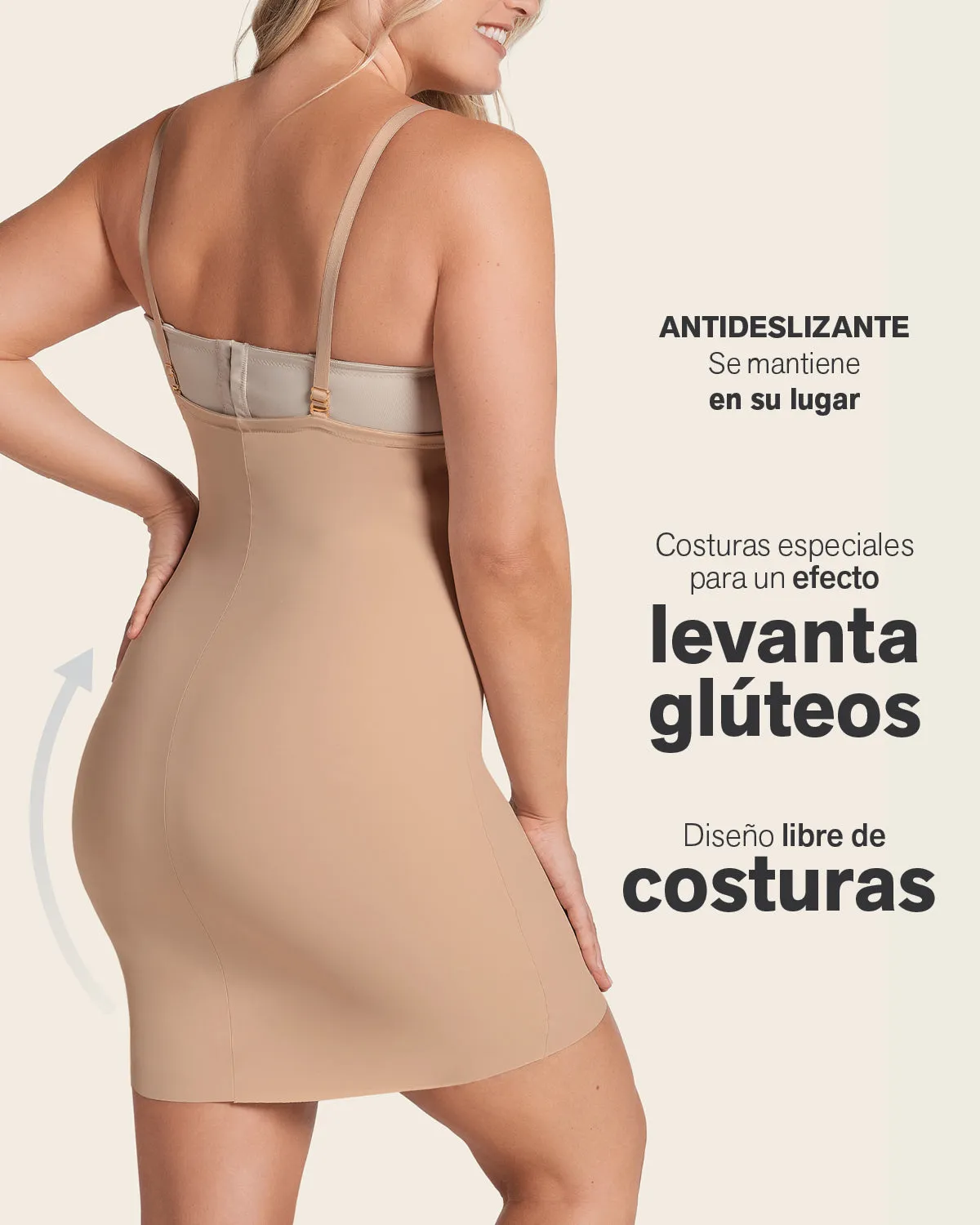 Undetectable Sculpting Skort Slip