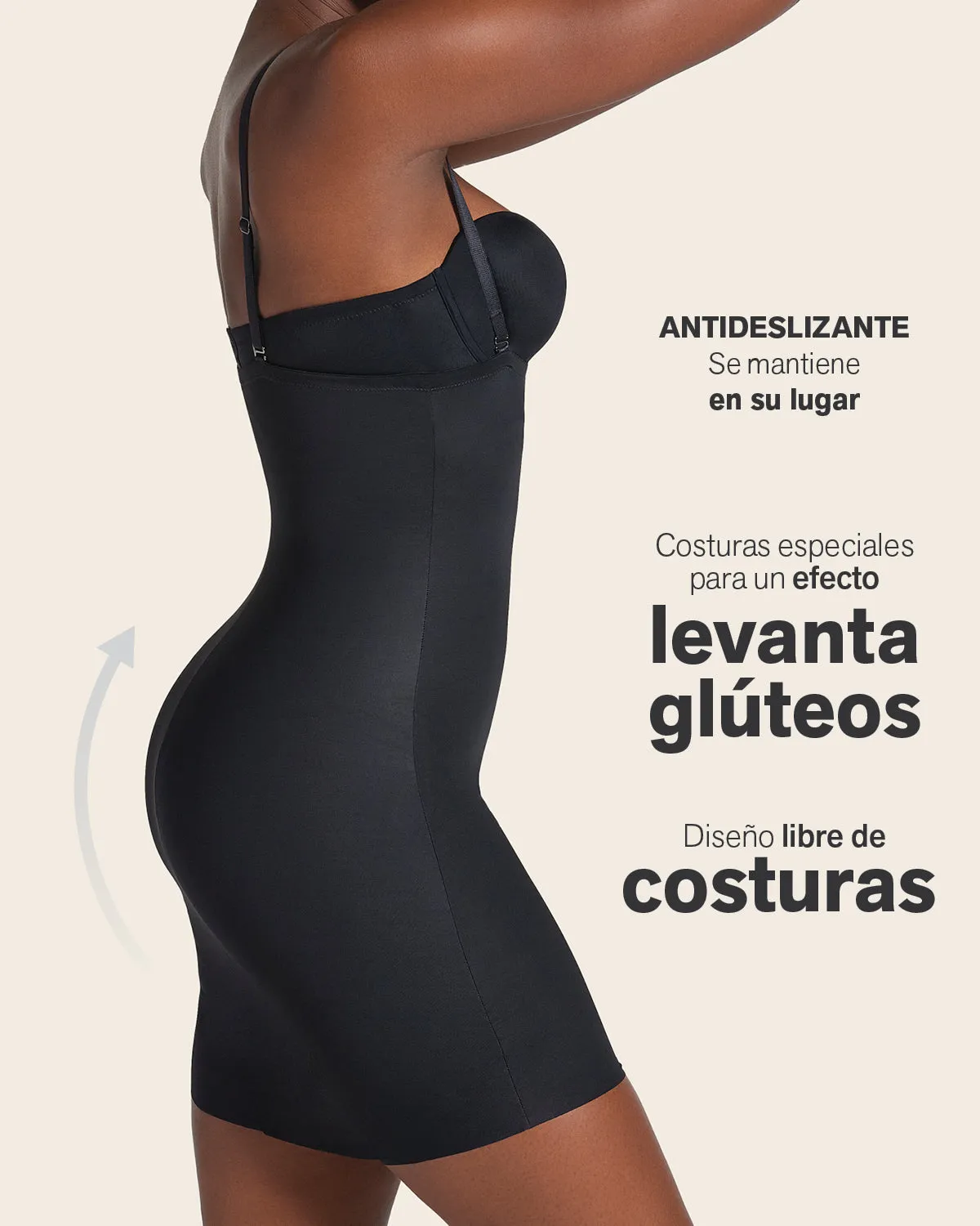 Undetectable Sculpting Skort Slip