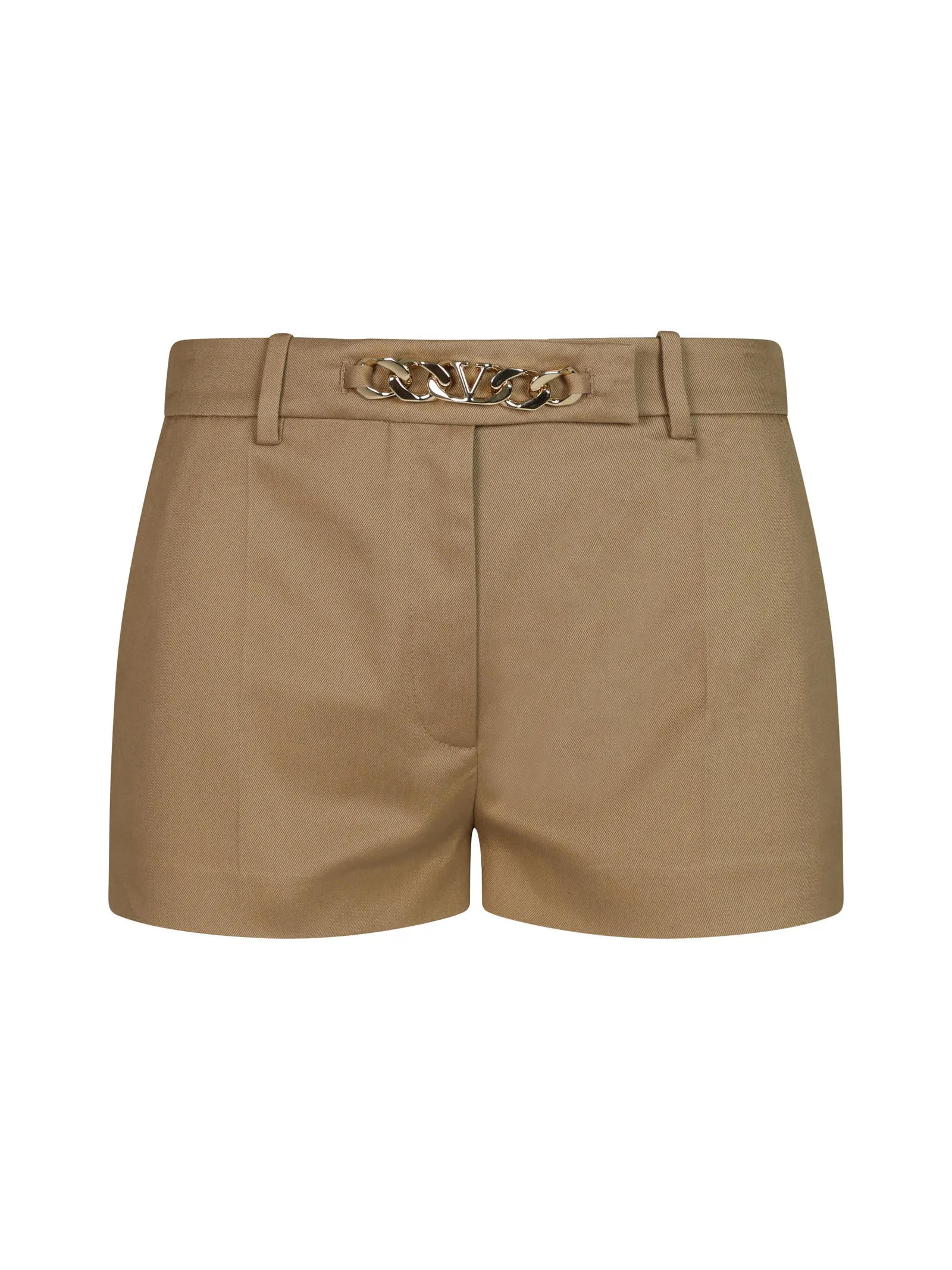 Valentino VLogo Chained Mid-Rise Shorts