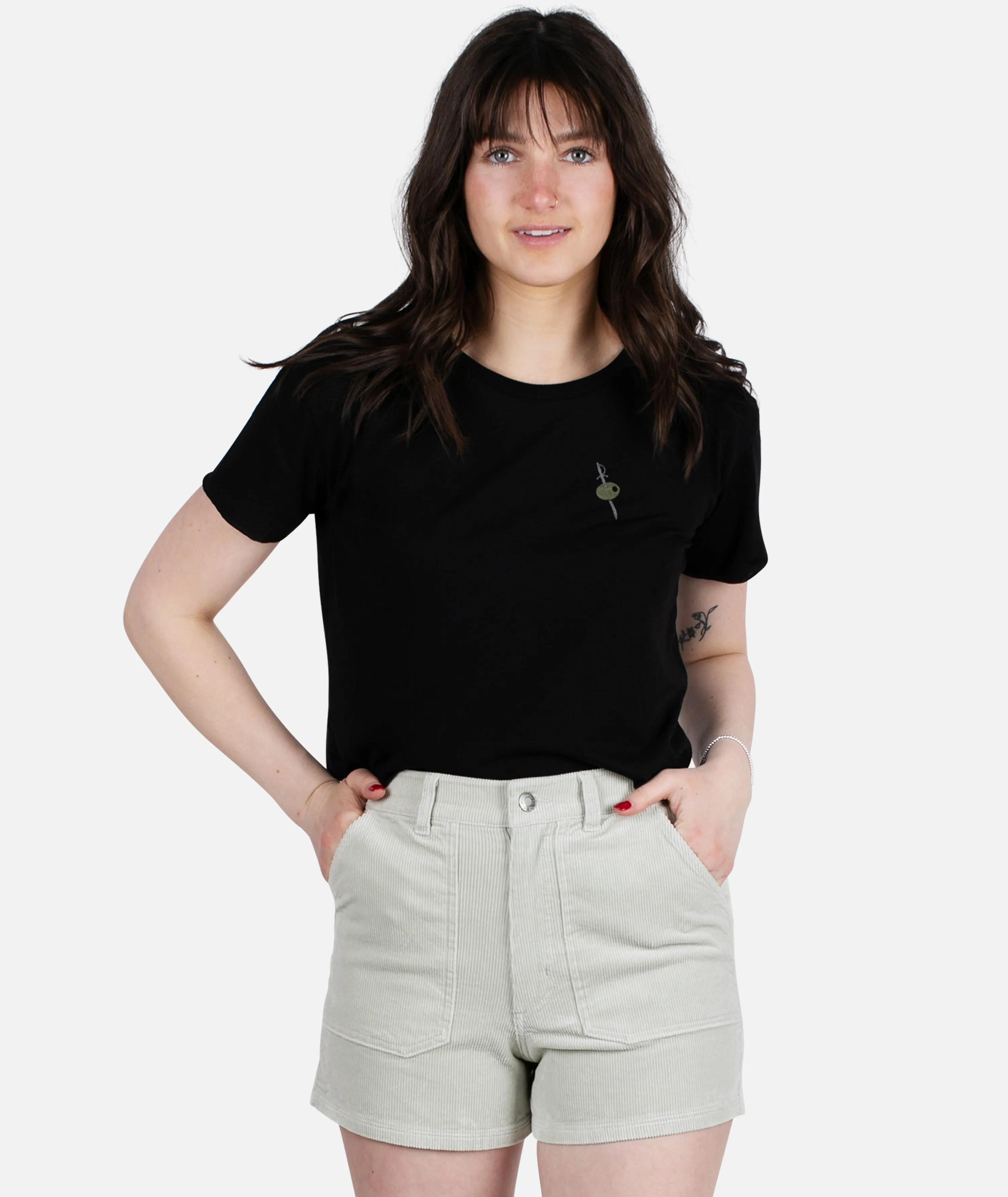 Wale Corduroy Short - Sage Green