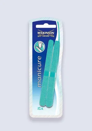 Wilkinson Sword Sand Nail Files - 12 Pack