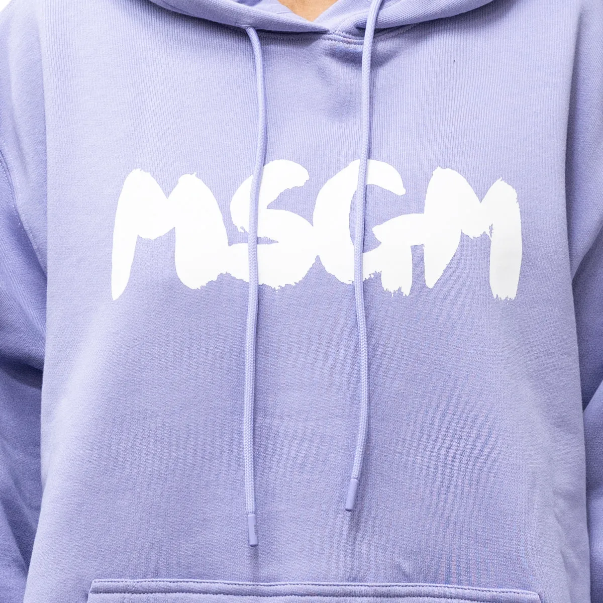 Women's Brush Print Hoodie Lilac