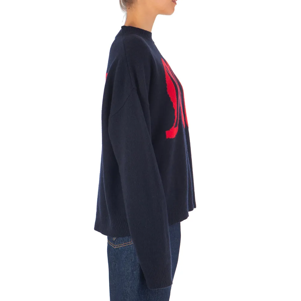 Women's Gothic Sweater Blue