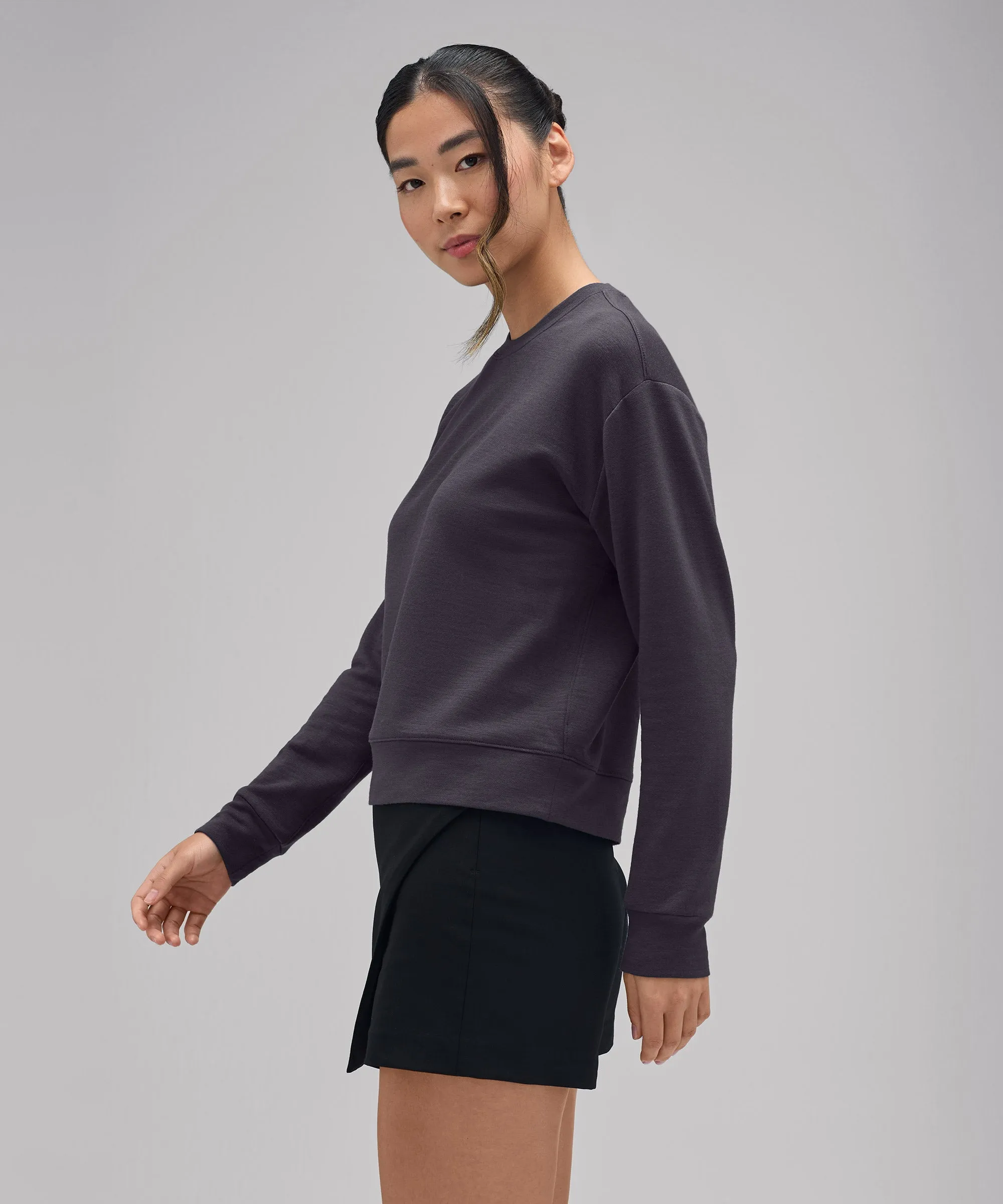 Women's Merino Boxy Sweatshirt