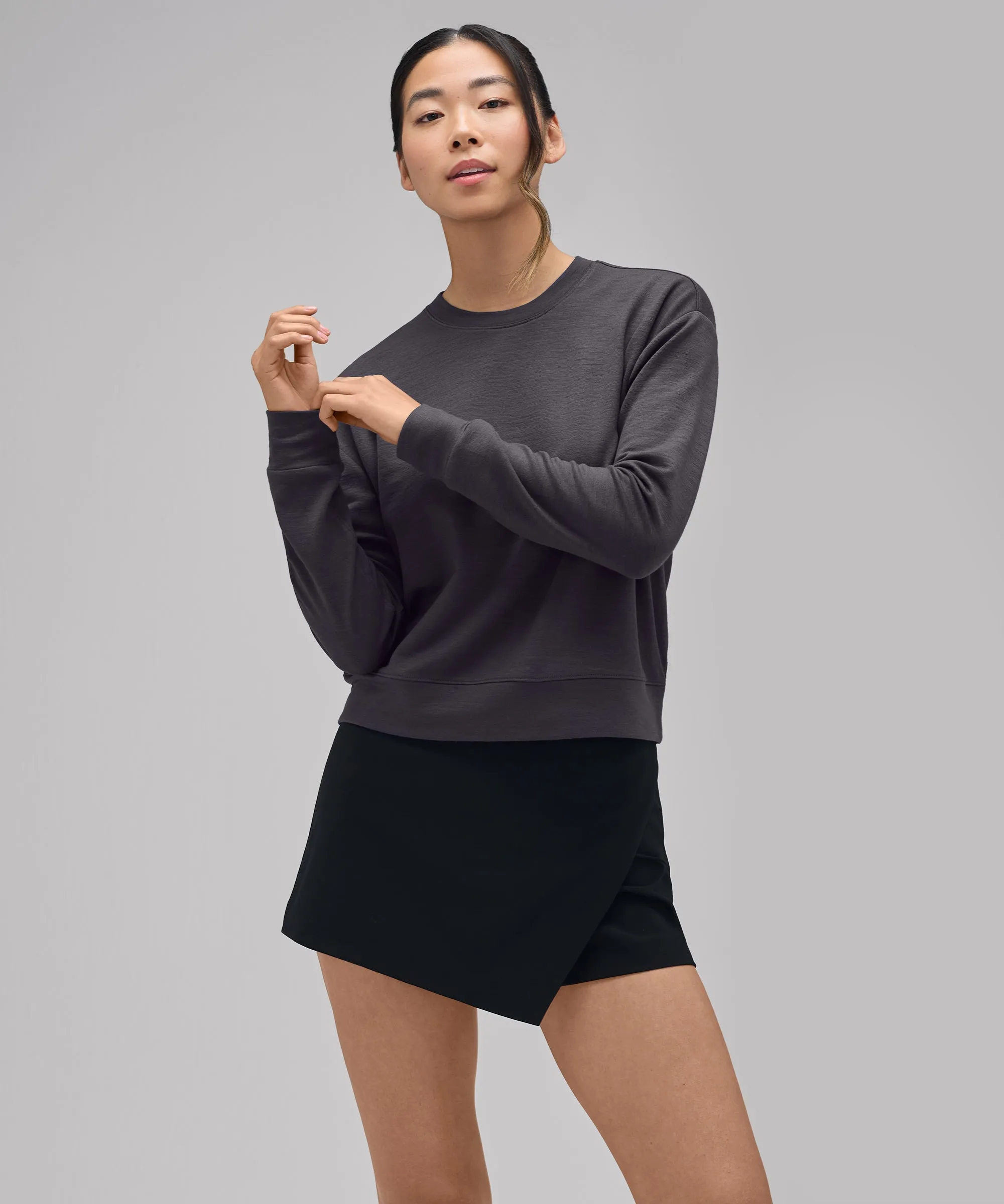 Women's Merino Boxy Sweatshirt