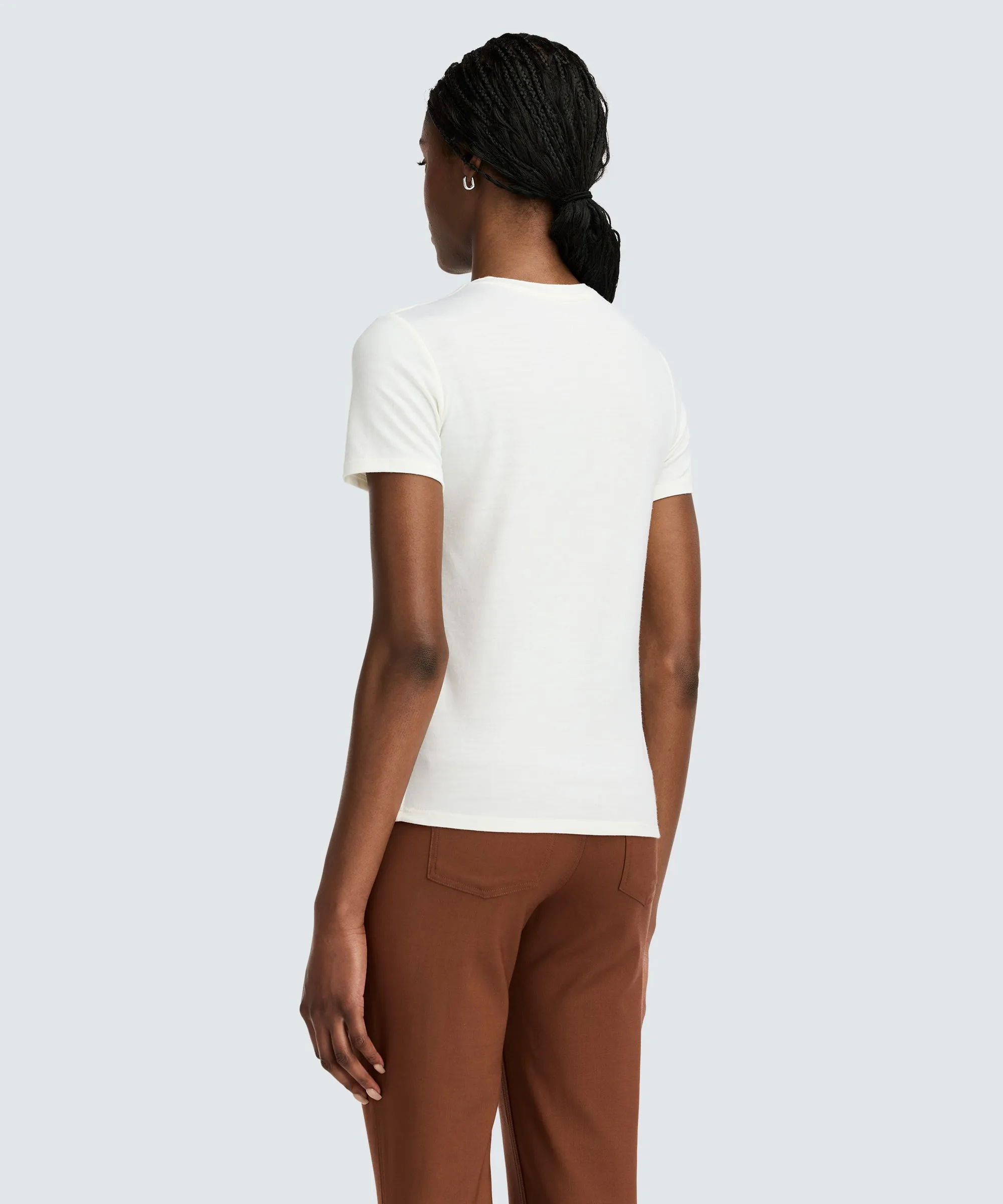 Women's Merino Crew Neck T-Shirt