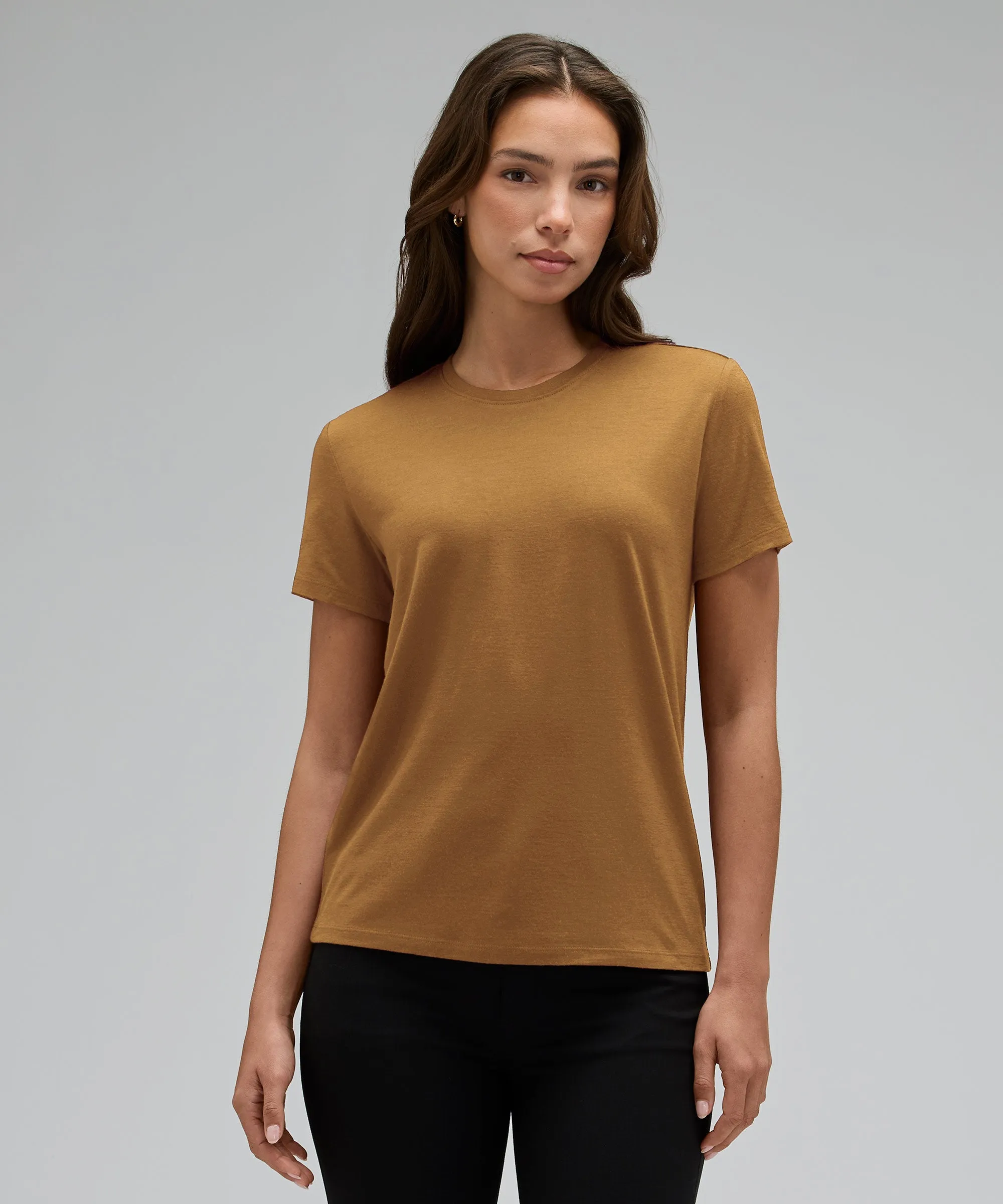 Women's Merino Crew Neck T-Shirt