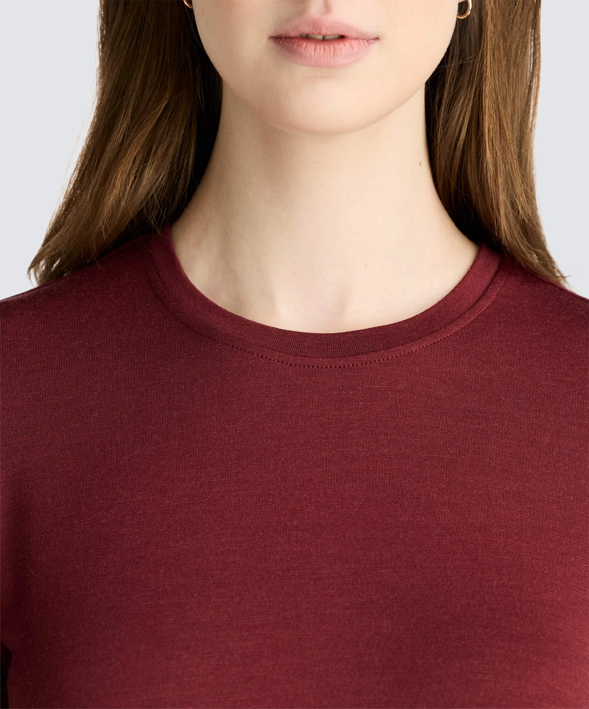 Women's Merino Crew Neck T-Shirt